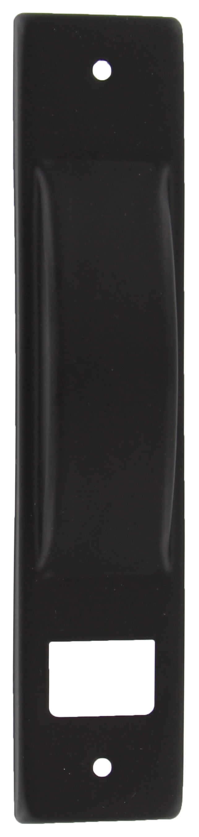 placca per avvolgitori semincasso tapparelle nera