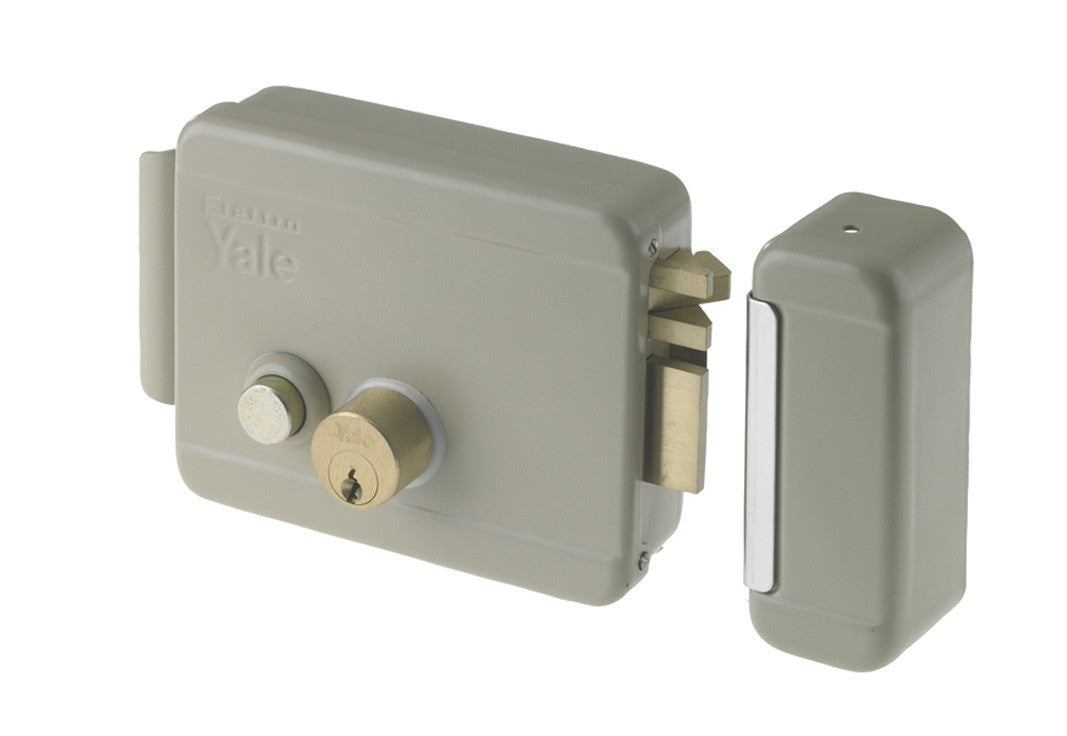 YALE 688 elettroserratura con pulsante per cancelli e 80 dx