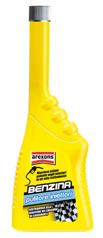 pulitore iniettori benzina 250ml arexons 9658