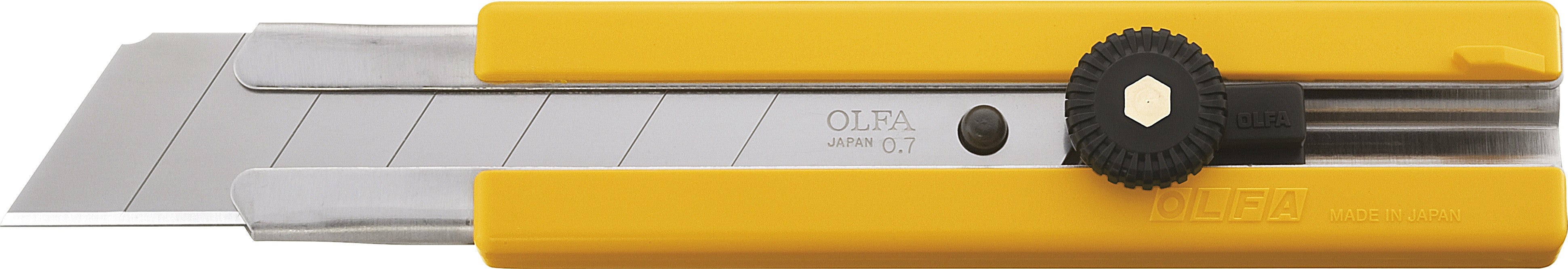 olfa cutter lama 25mm taglierino rotella antiscivolo