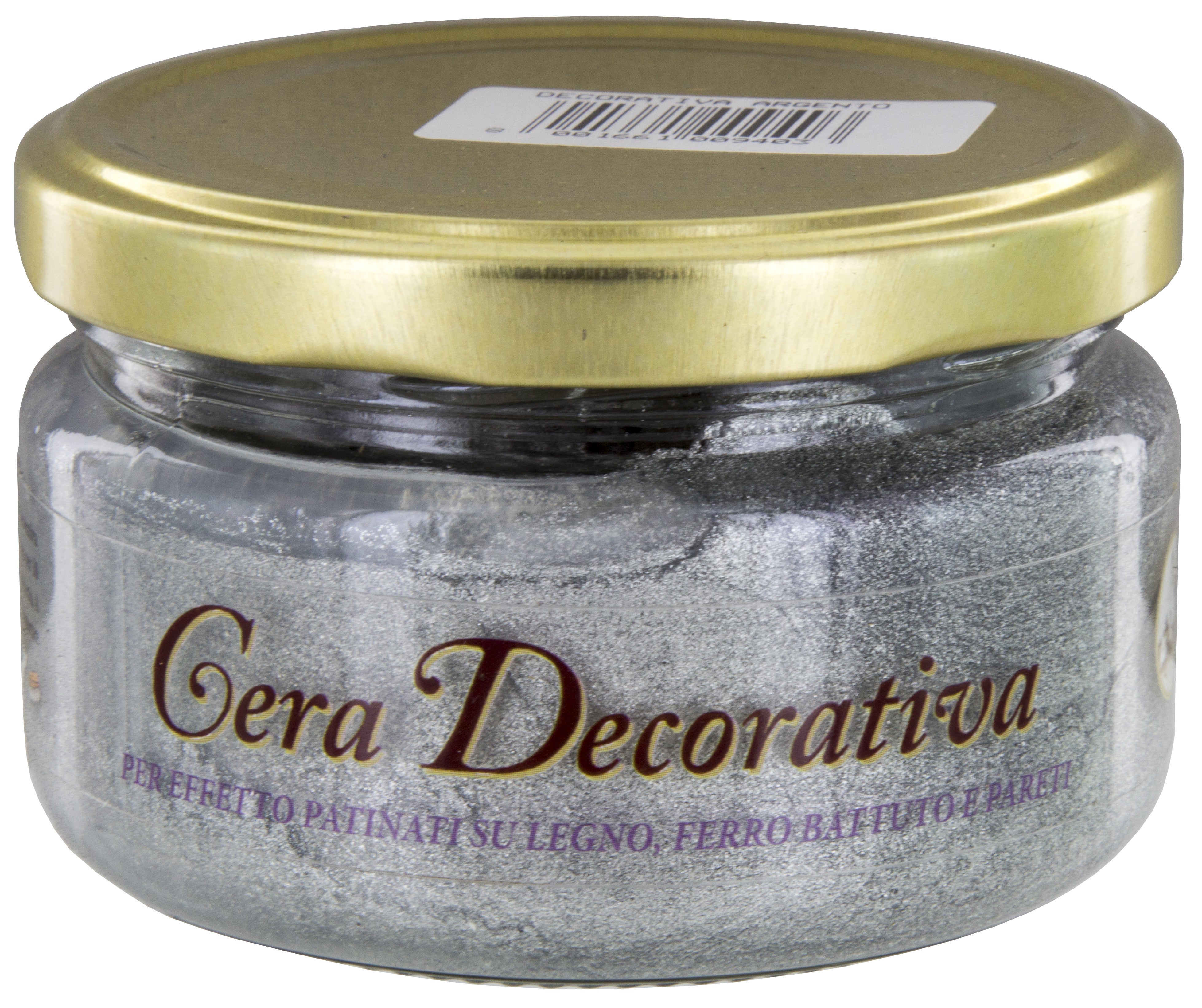 cera decorativa 900 250ml argento