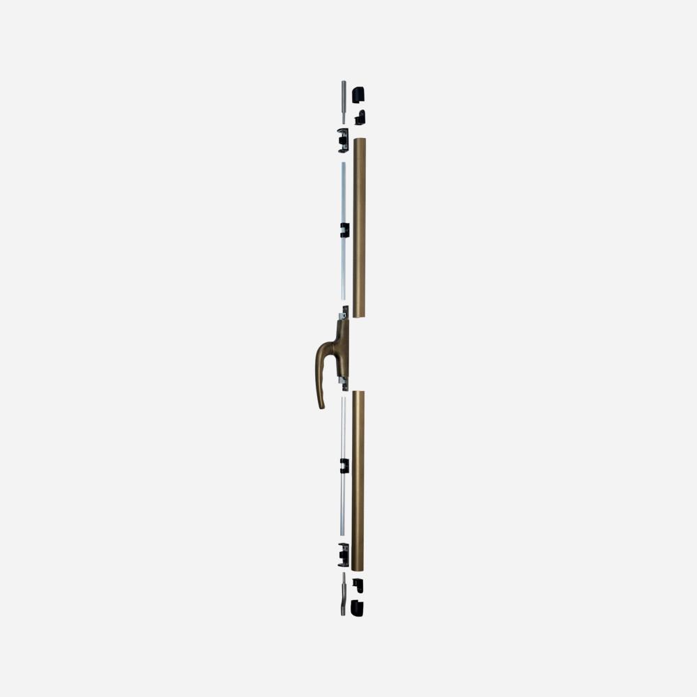 Puntale dritto in acciaio inox diametro 8mm. OLD STYLE