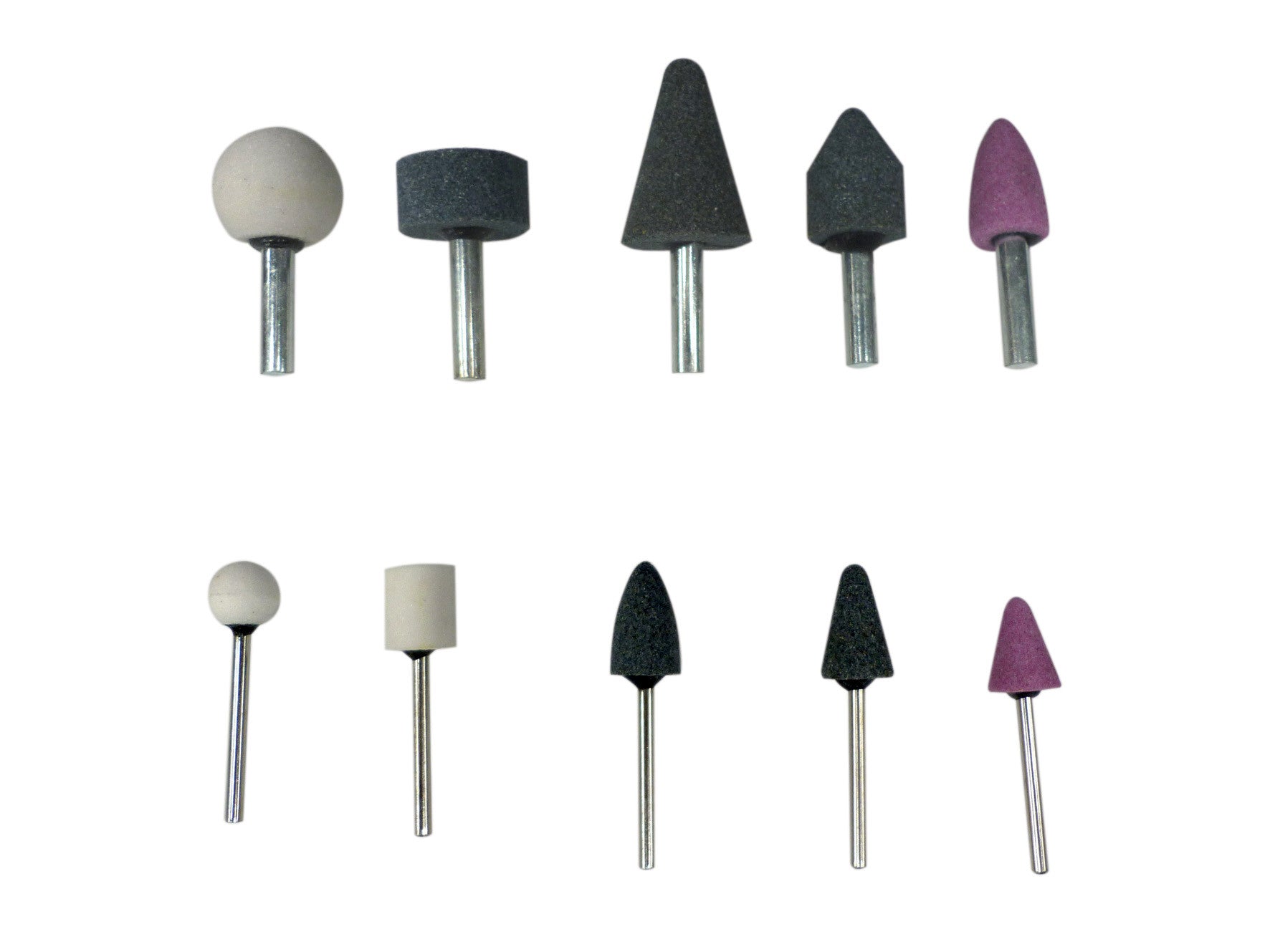 set 10 mole molette abrasive