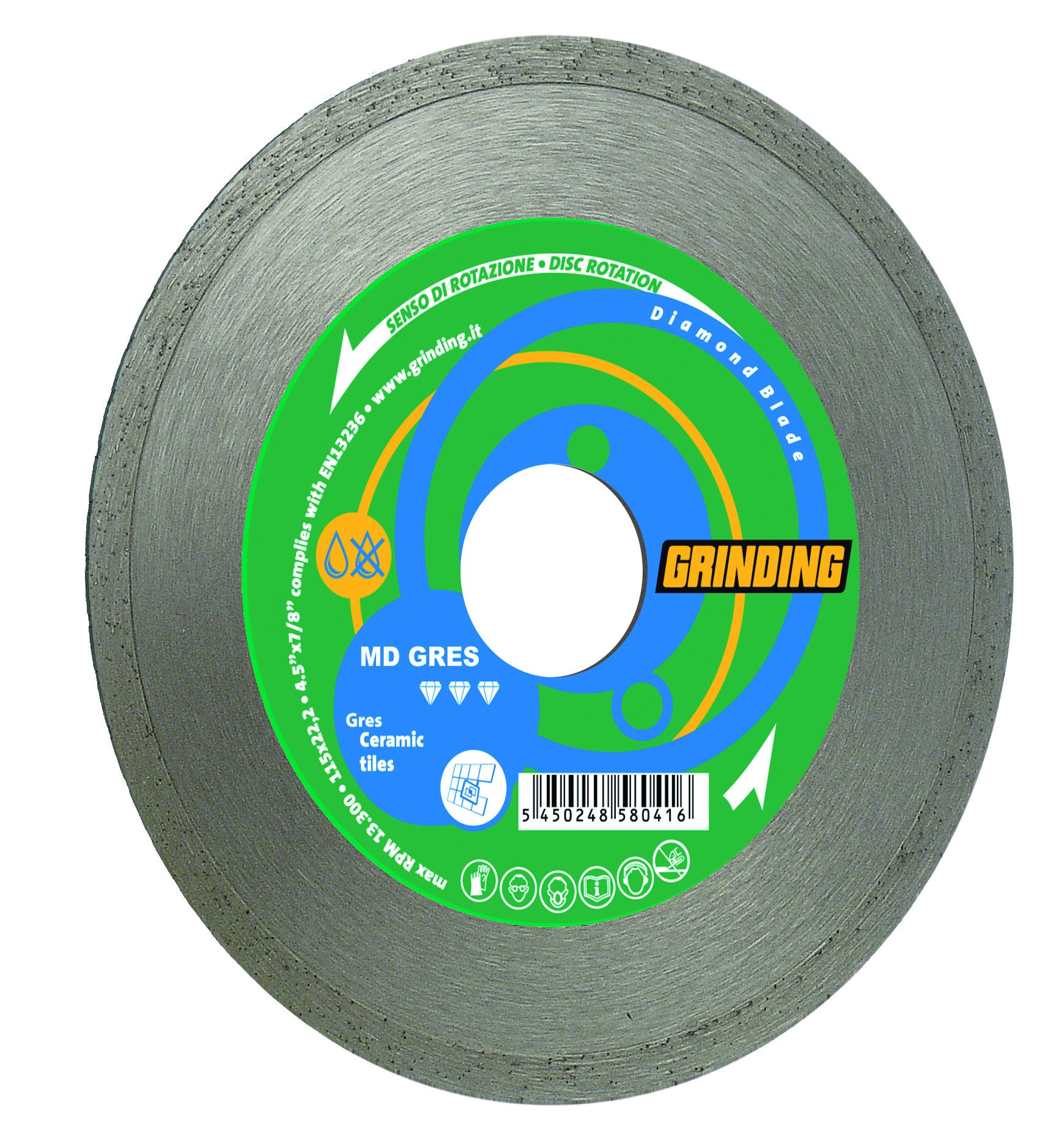 grinding disco diamantato 115 per gres