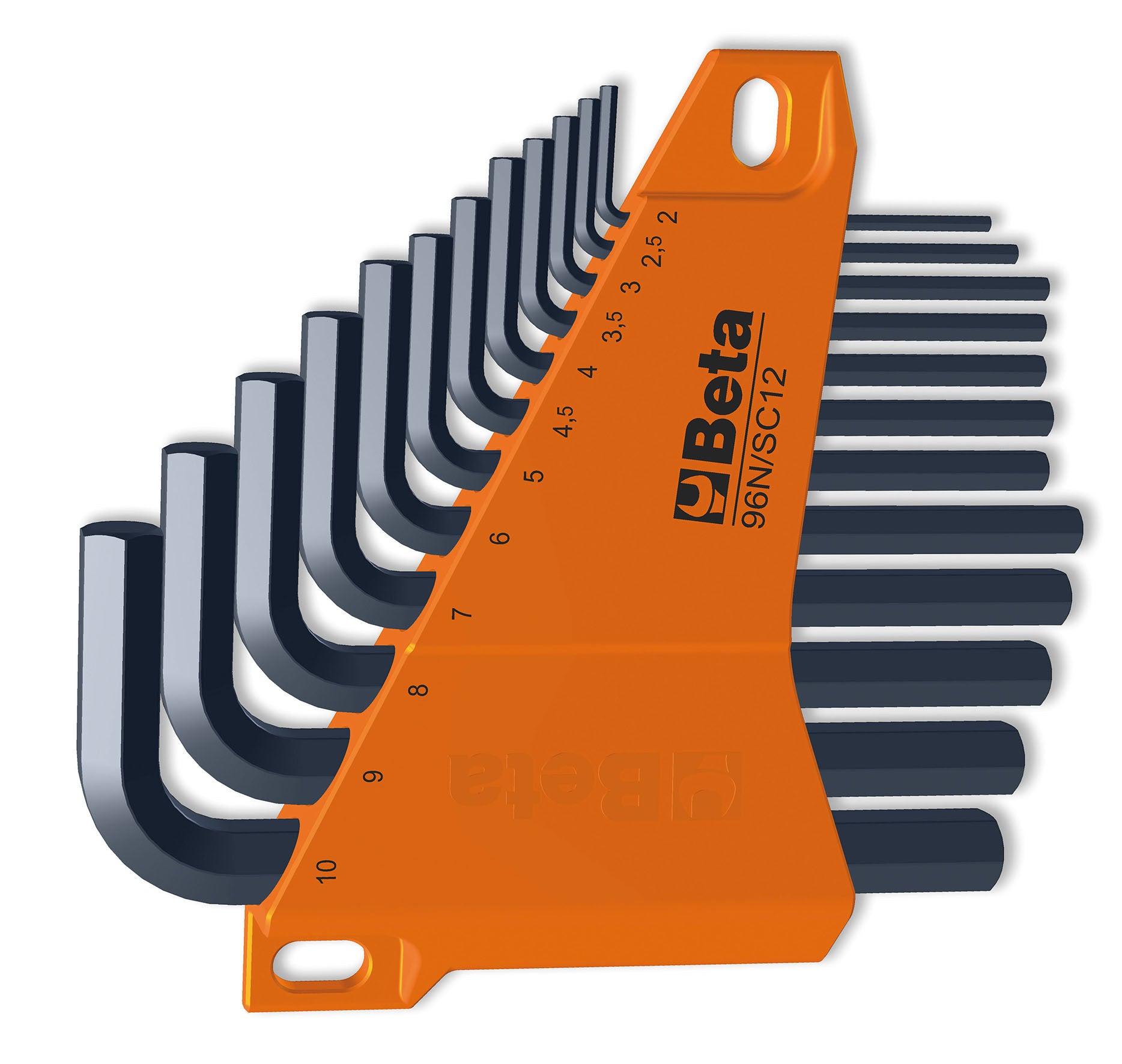 beta96n/sc12 serie chiavi esagonali brugola 12pz