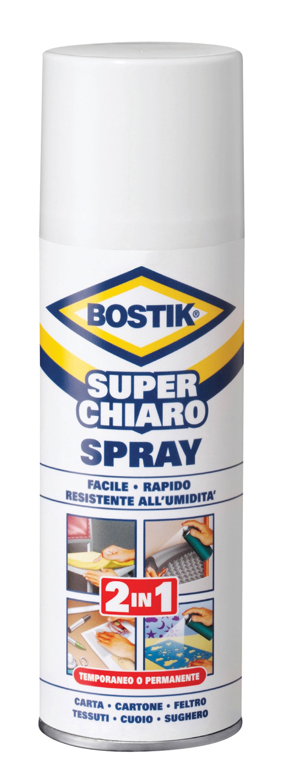 bostik superchiaro colla spray