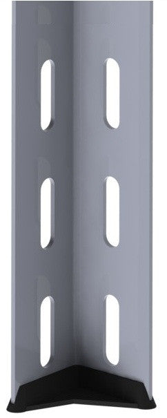 piedino base plastica angolari montanti scaffali