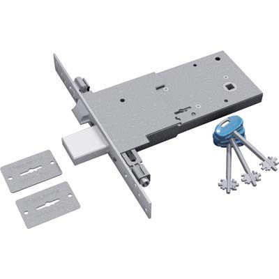 serratura securemme per porta in ferro triplice 2008 E 90mm