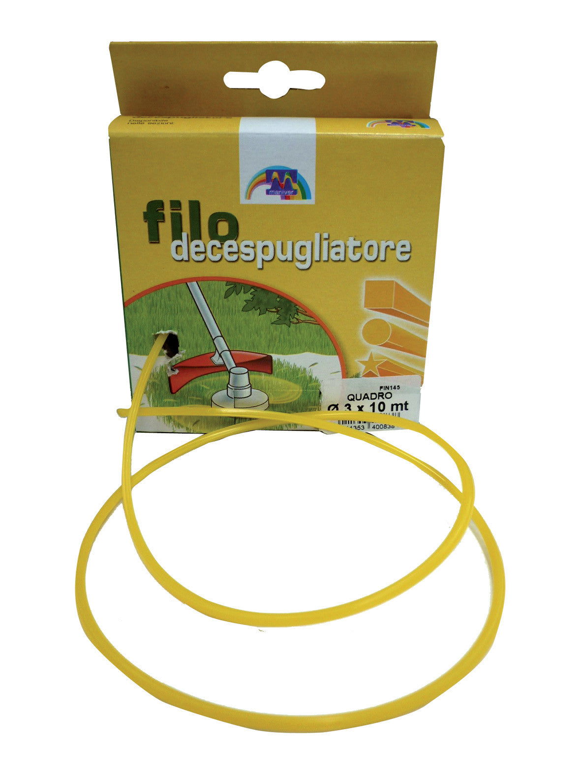 filo nylon per decespugliatore d.2,4 da 100 ml.