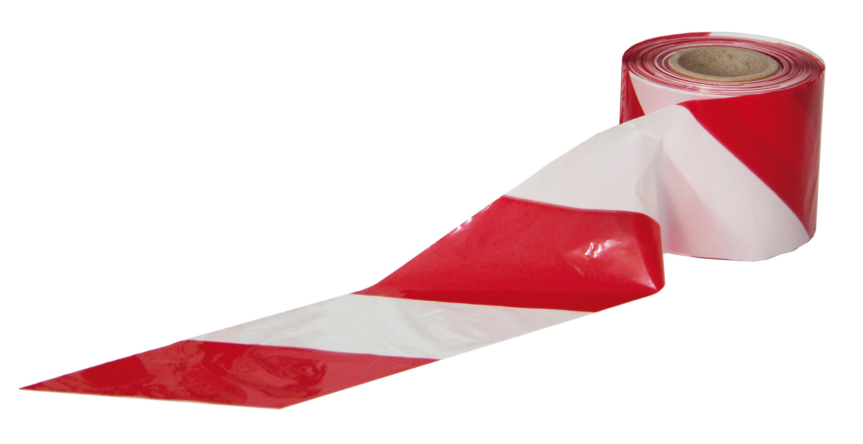 nastro bianco rosso per segnaletica 200mt