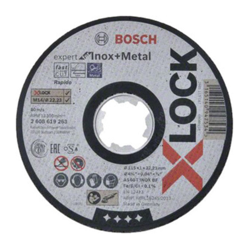disco per inox xlock 115x1 Bosch