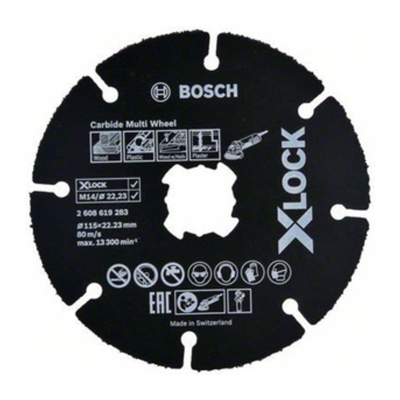 disco universale carbide xlock 115mm Bosch