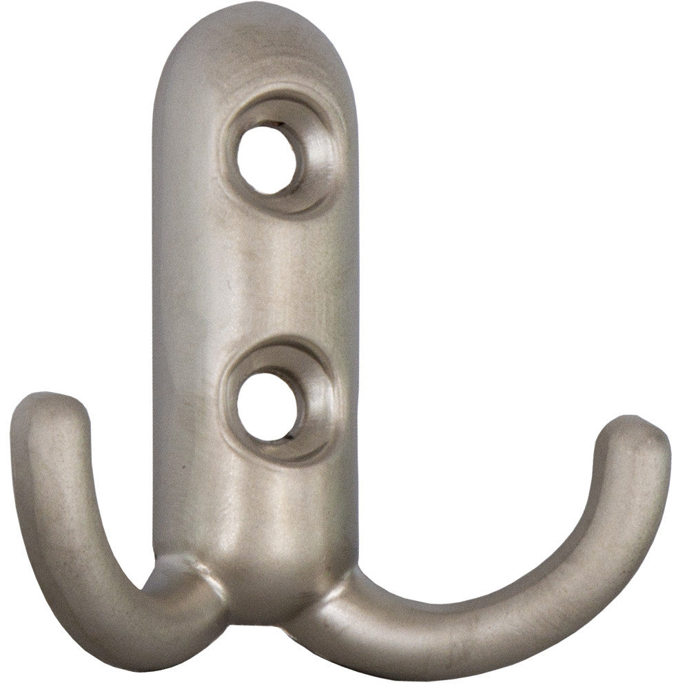 appendiabiti a 2 ganci mm.45x45 nikel opaco