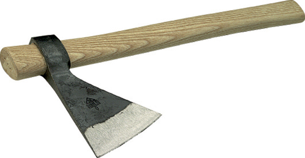 ascia accetta scuretta larga manico legno
