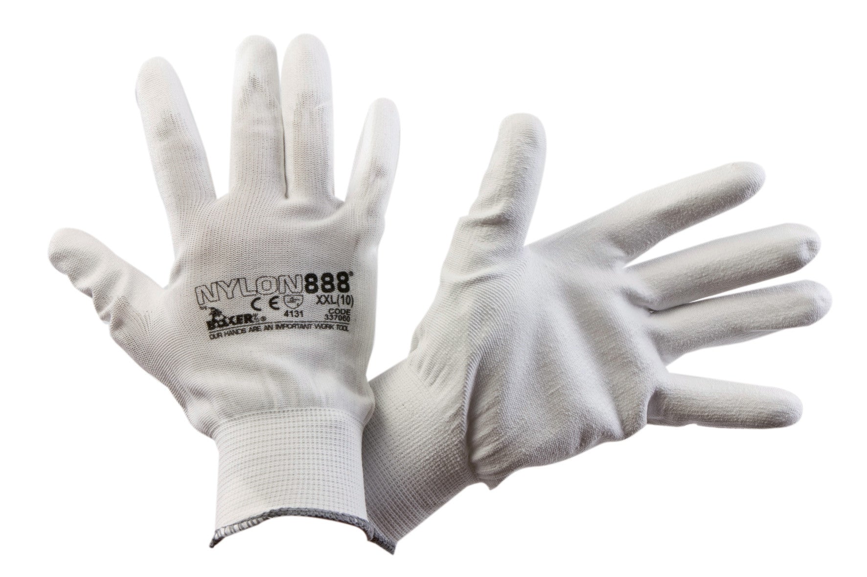 guanti lavoro nylon palmo poliuretano taglia 10