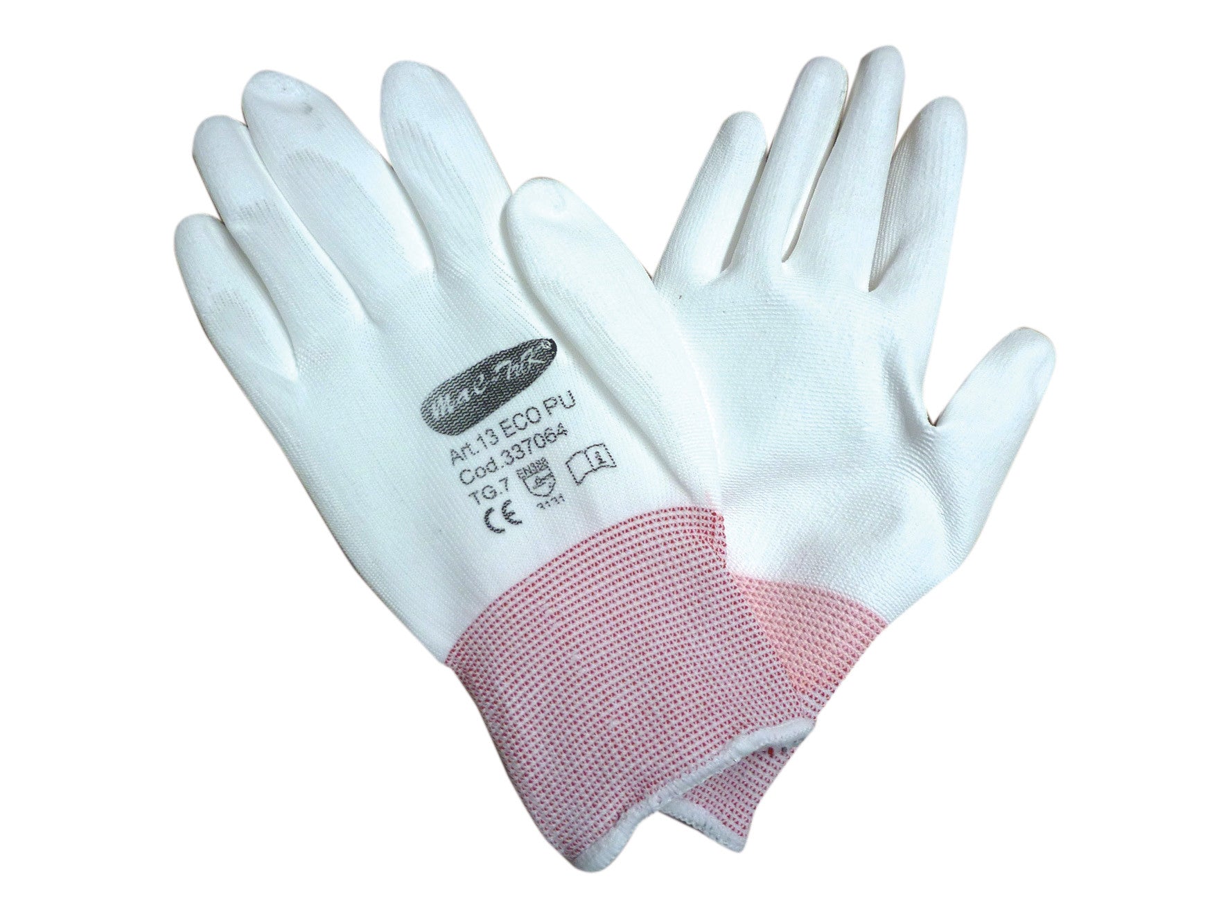 guanti lavoro nylon poliuretano 13 eco taglia 10