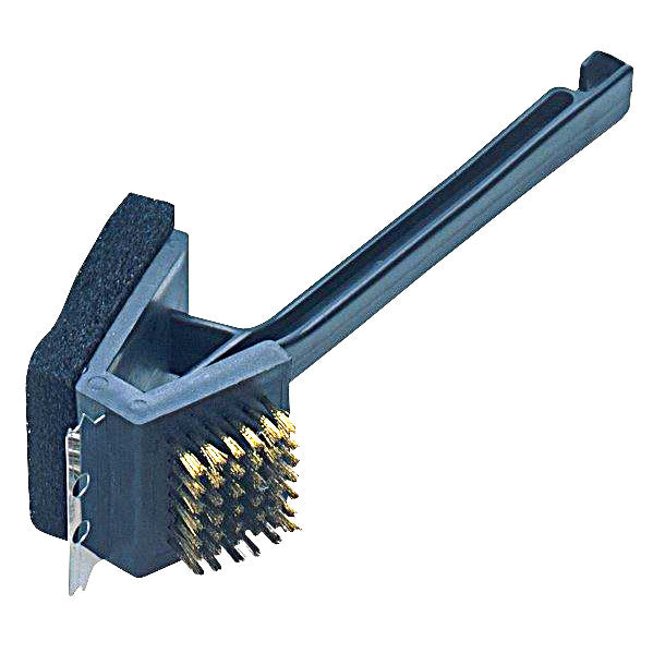 spazzola pulizia griglia barbecue 3in1