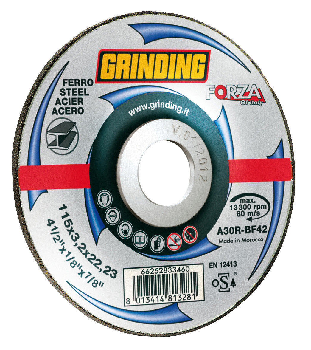 grinding forza disco per ferro 115x3,2