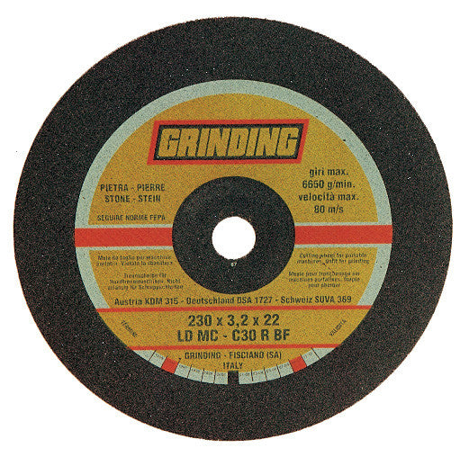 grinding disco per marmo 230x3,2 ldmc