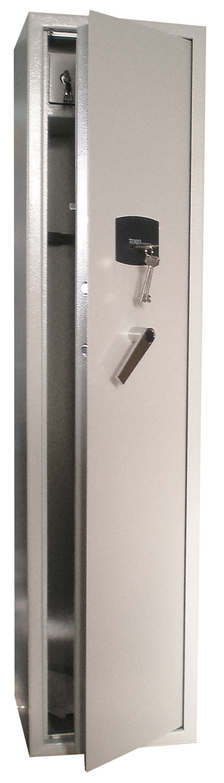 armadio porta fucili 5 posti con tesoretto 35x30x145h