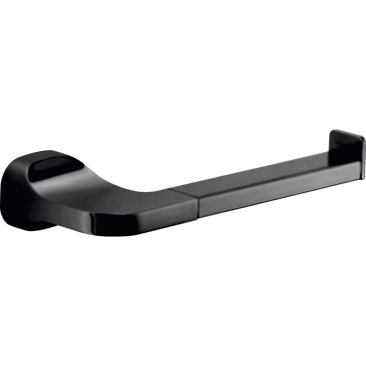 portarotolo carta igienica stelvio nero opaco