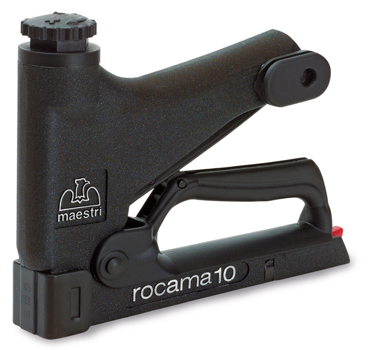maestri rocama10 metalblack110s/a spillatrice fissatrice manuale metallo