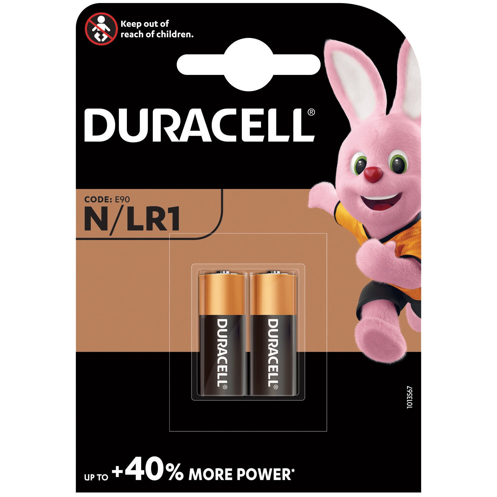 batterie n/lr1 pile Duracell 1,5V 2pz