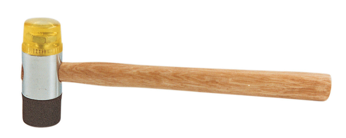 mazzuola martello teste gomma nylon 30mm
