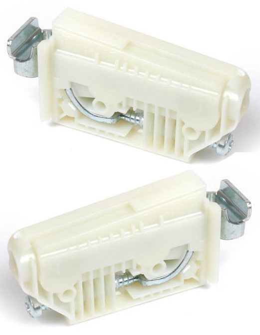 attaccaglie reggipensili regolabili bianco coppia dx/sx