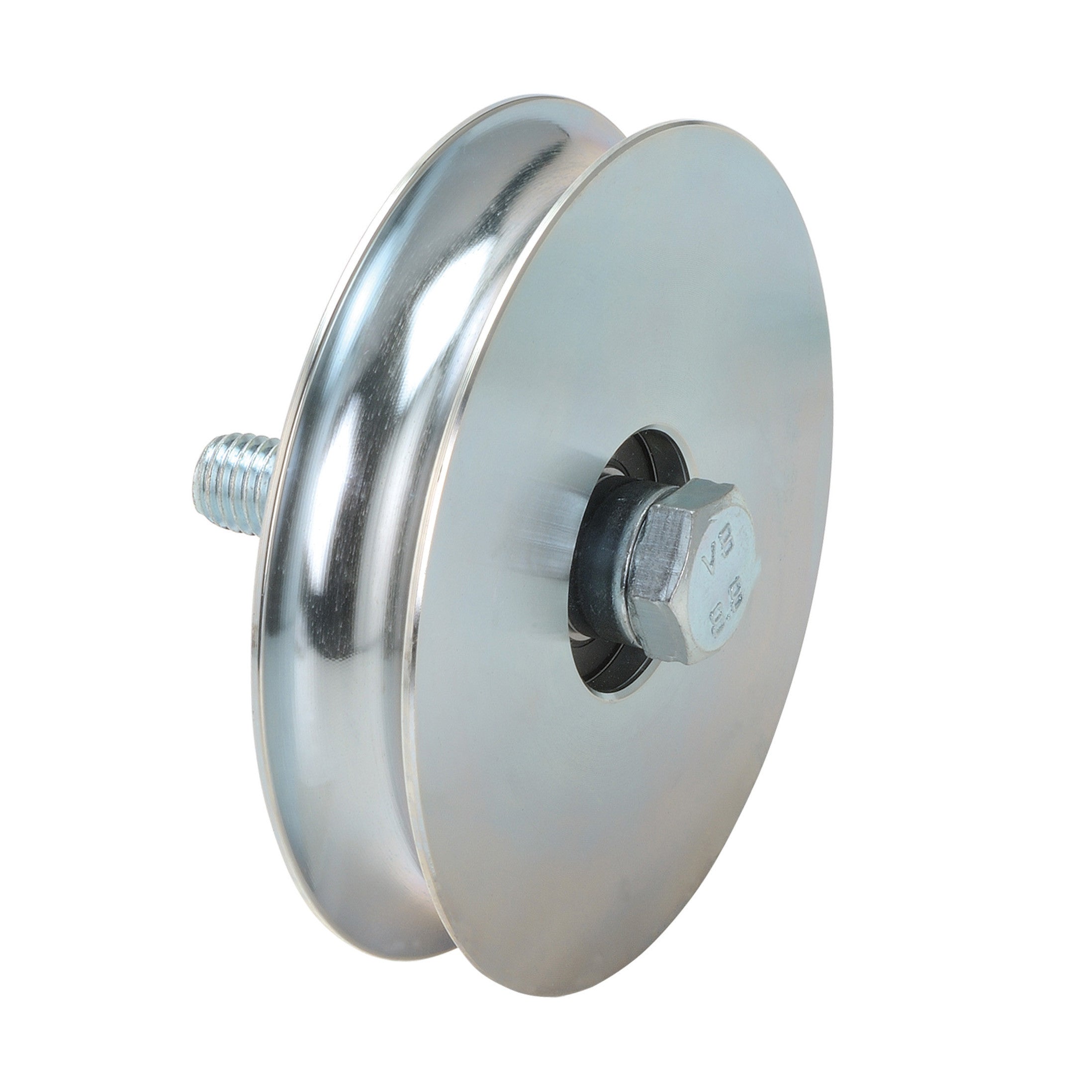 ruota cancello scorrevole gola tonda 120mm senza supporto