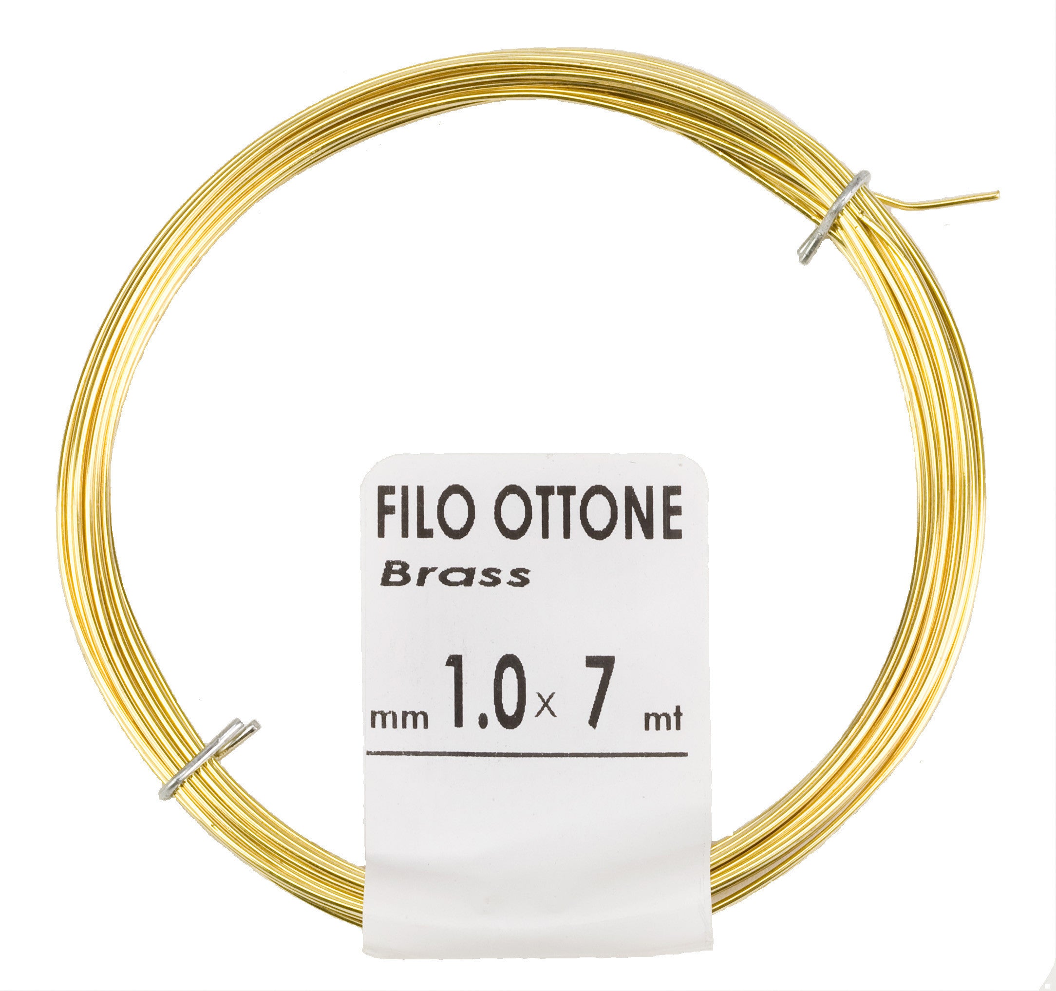 matassina filo ottone mm.0,6 x 20mt.