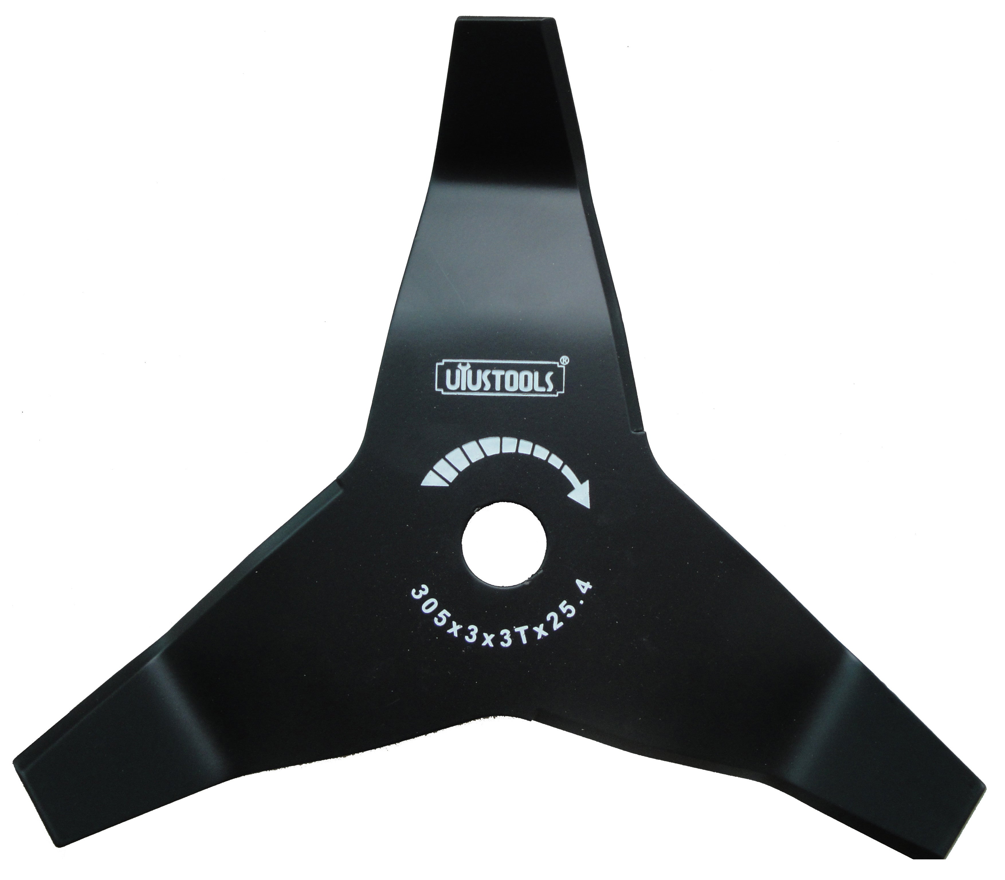 disco per decespugliatore 3 denti con alette mm 305x3,0
