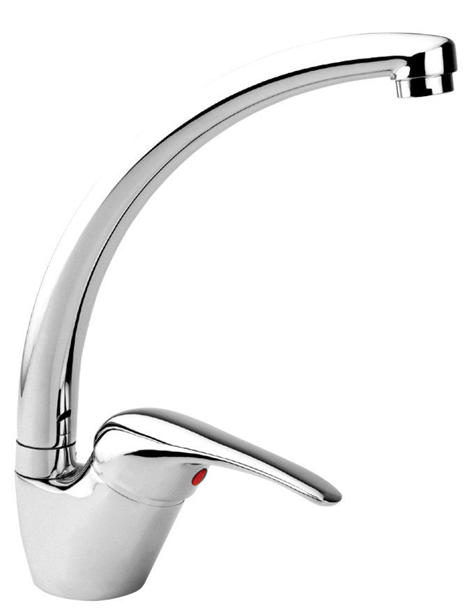 rubinetto miscelatore lavello canna alta