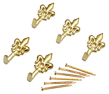 appendiquadri giglio oro lucido mm32 (pz5)