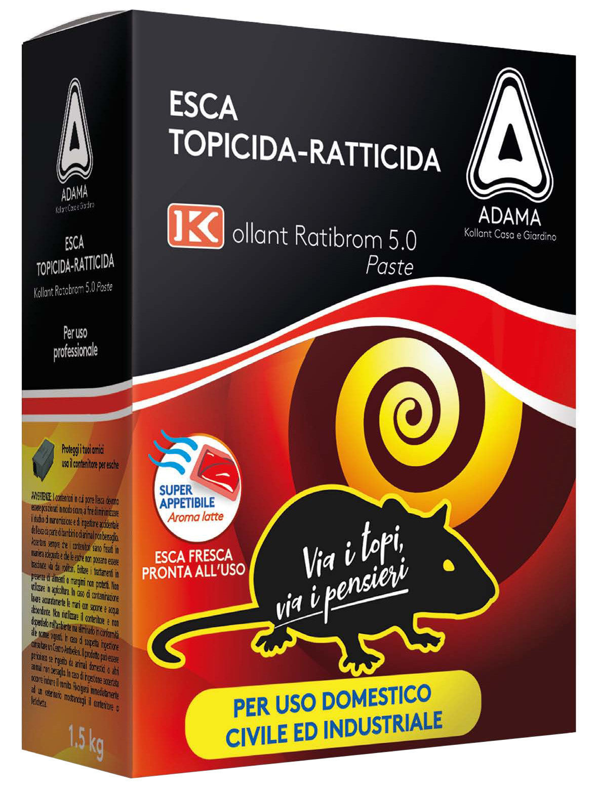 esca topicida kg.1,5 (3 x 500gr.)