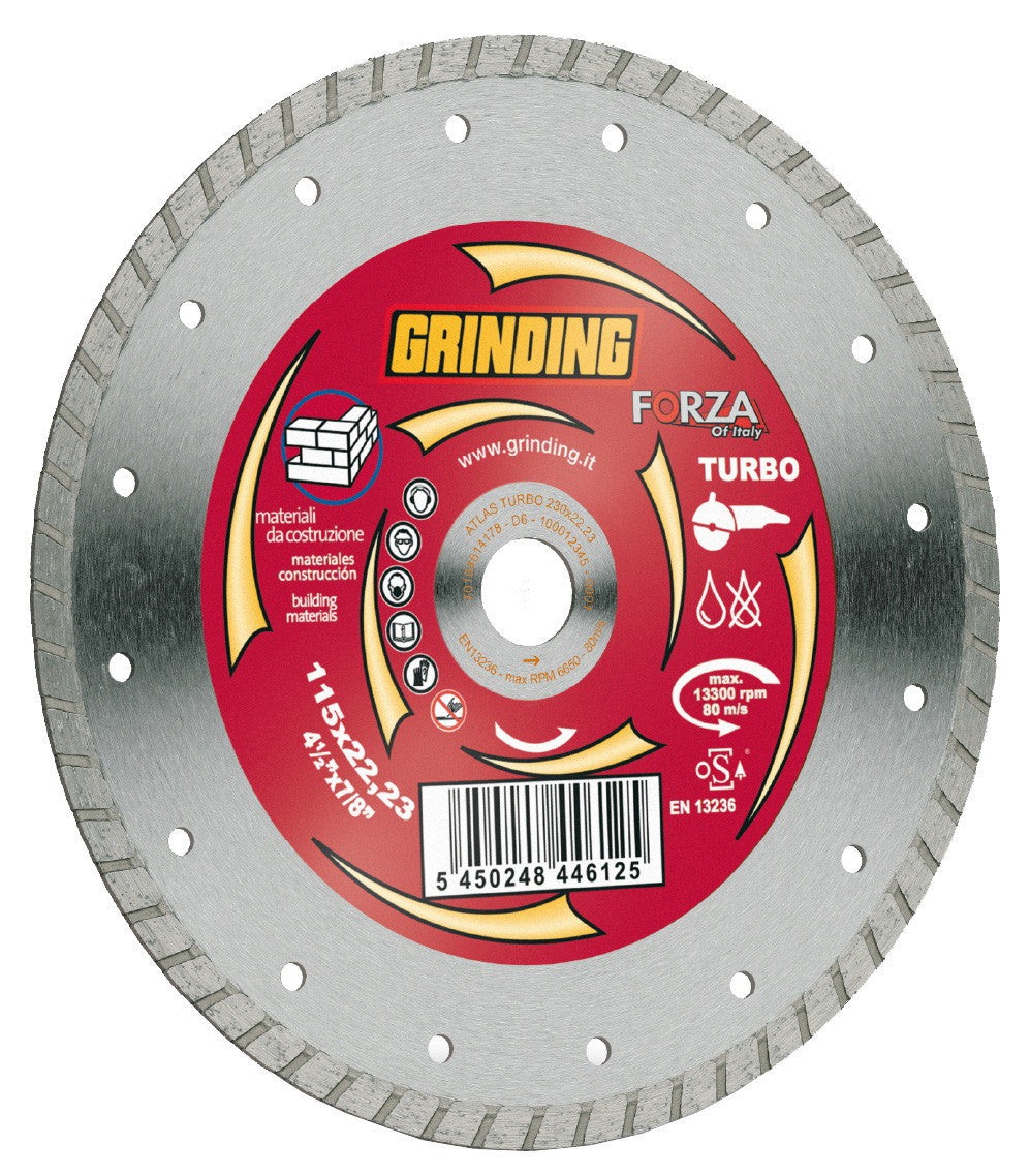 grinding forza disco diamante continuo mm. 115