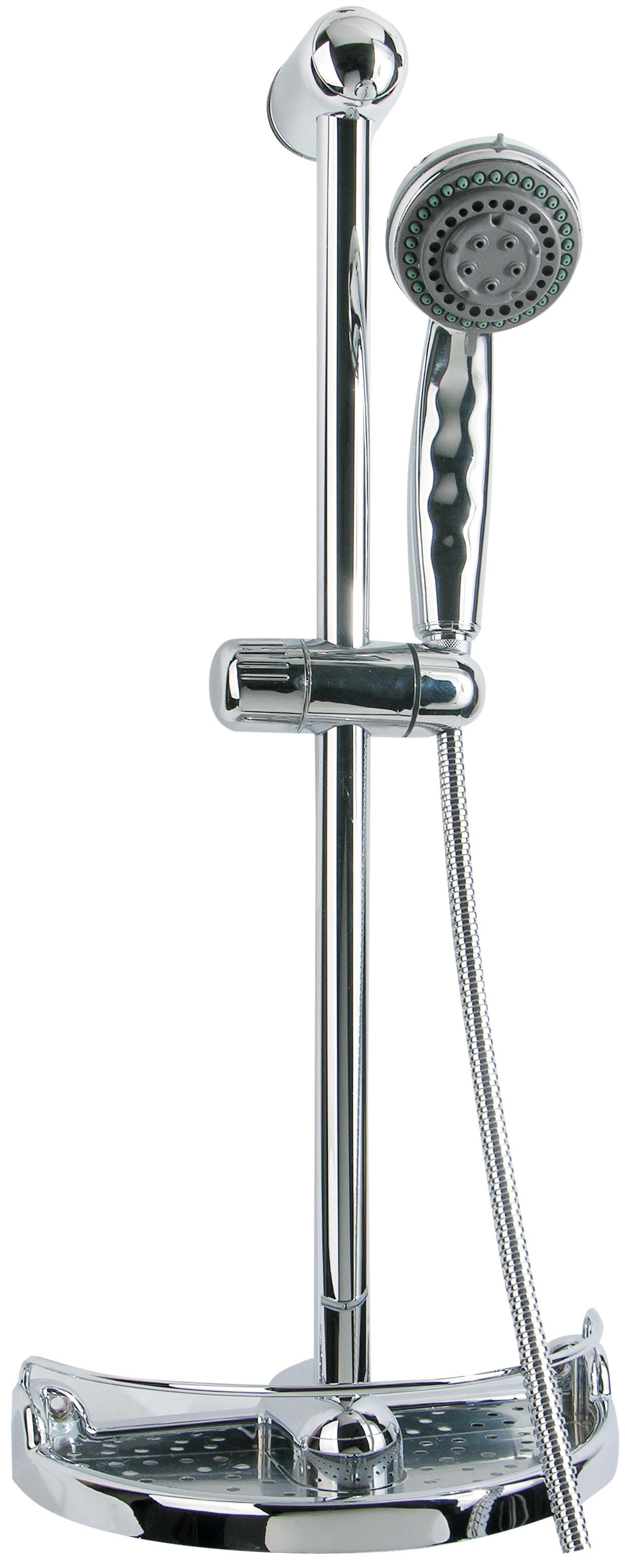 saliscendi doccia 60cm doccetta tubo portasapone apollo