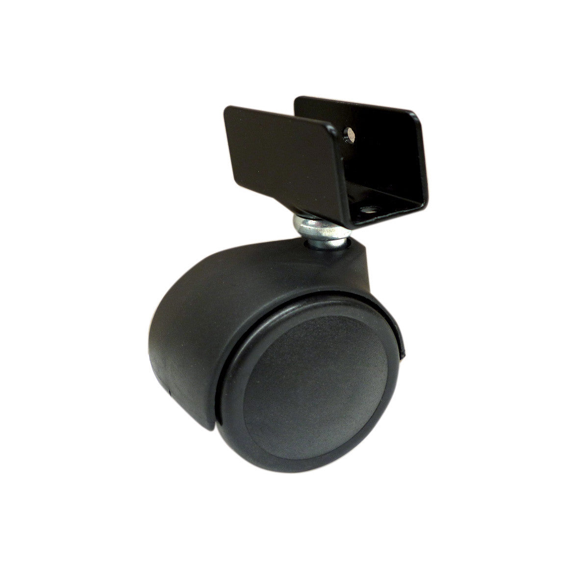 ruota nylon gemellata piastra U girevole  40mm