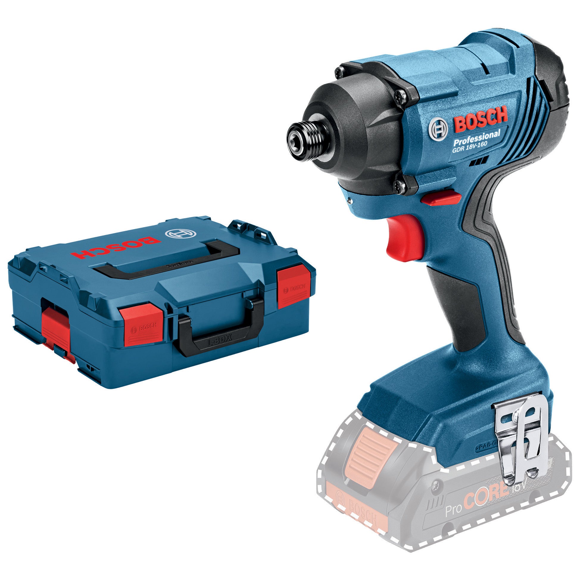 bosch gdr18v160 avvitatore impulsi senza batteria