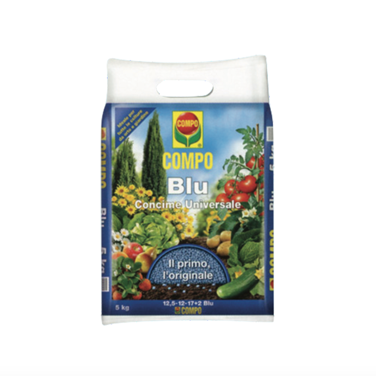 Concime granulare universale Compo blu