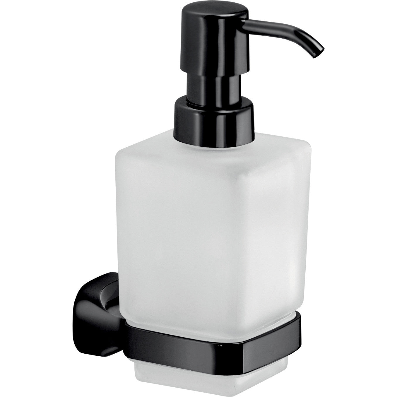 Dispenser sapone dosasapone stelvio nero opaco