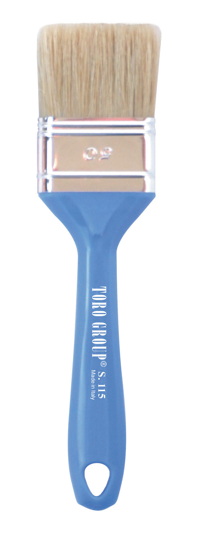 pennello manico plastica setola bionda
