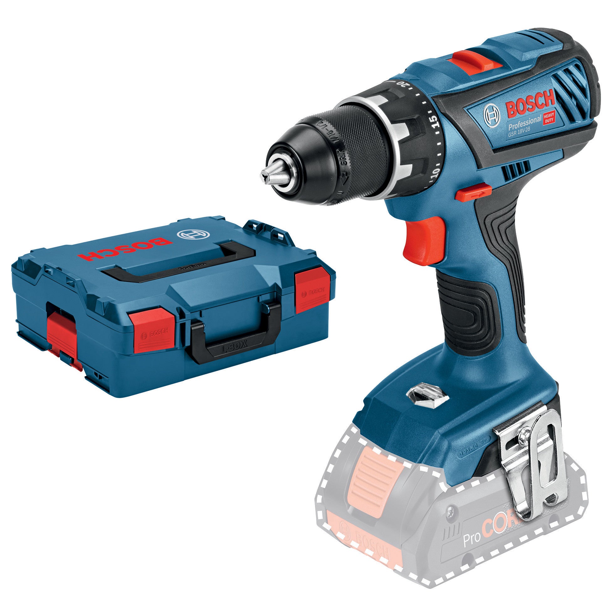 bosch gsr18v/28 trapano avvitatore senza batteria