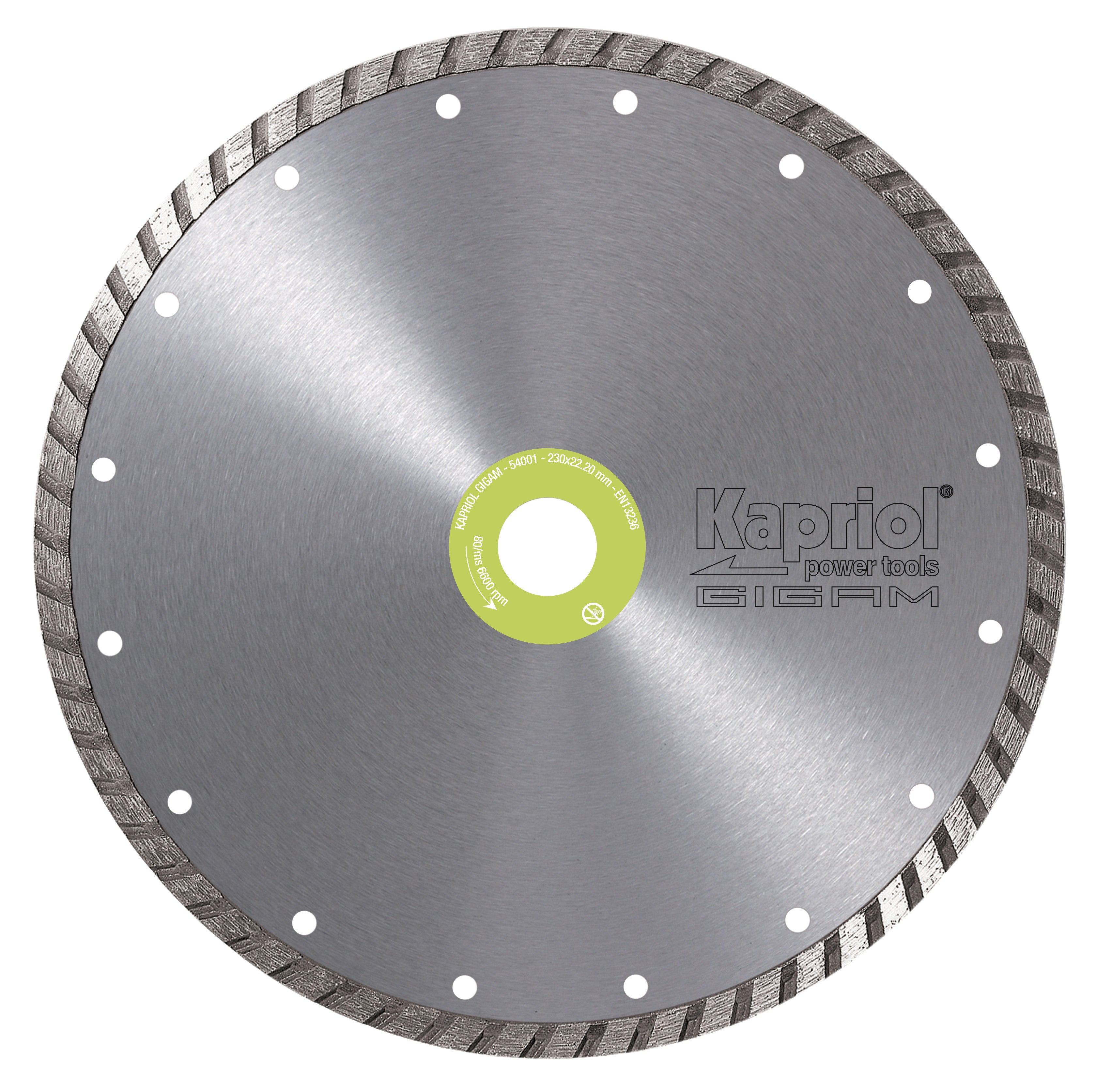 Kapriol disco diamantato 115mm cemento granito marmo