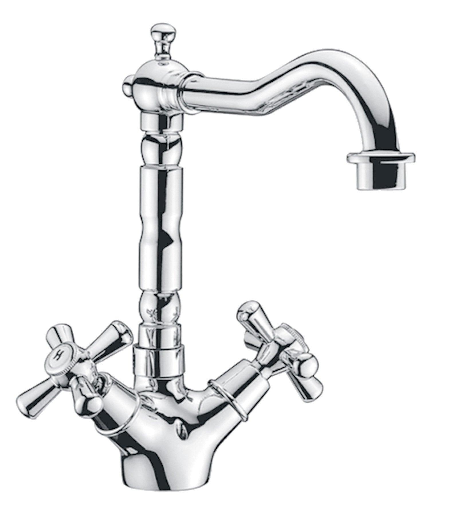 Rubinetto lavello canna alta cromo serie sofia