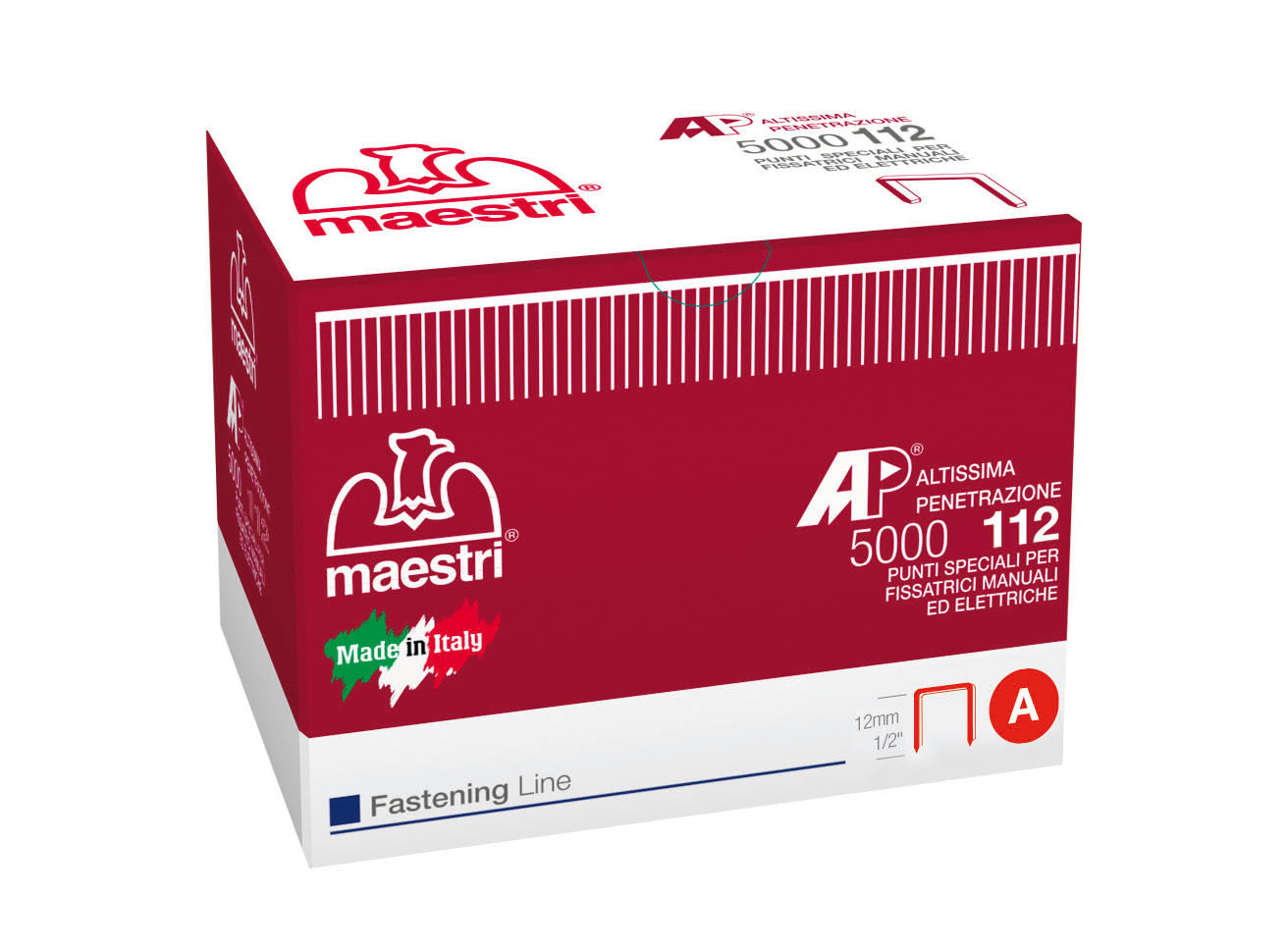 punti metallici per graffatrice maestri 112AP 5000pz