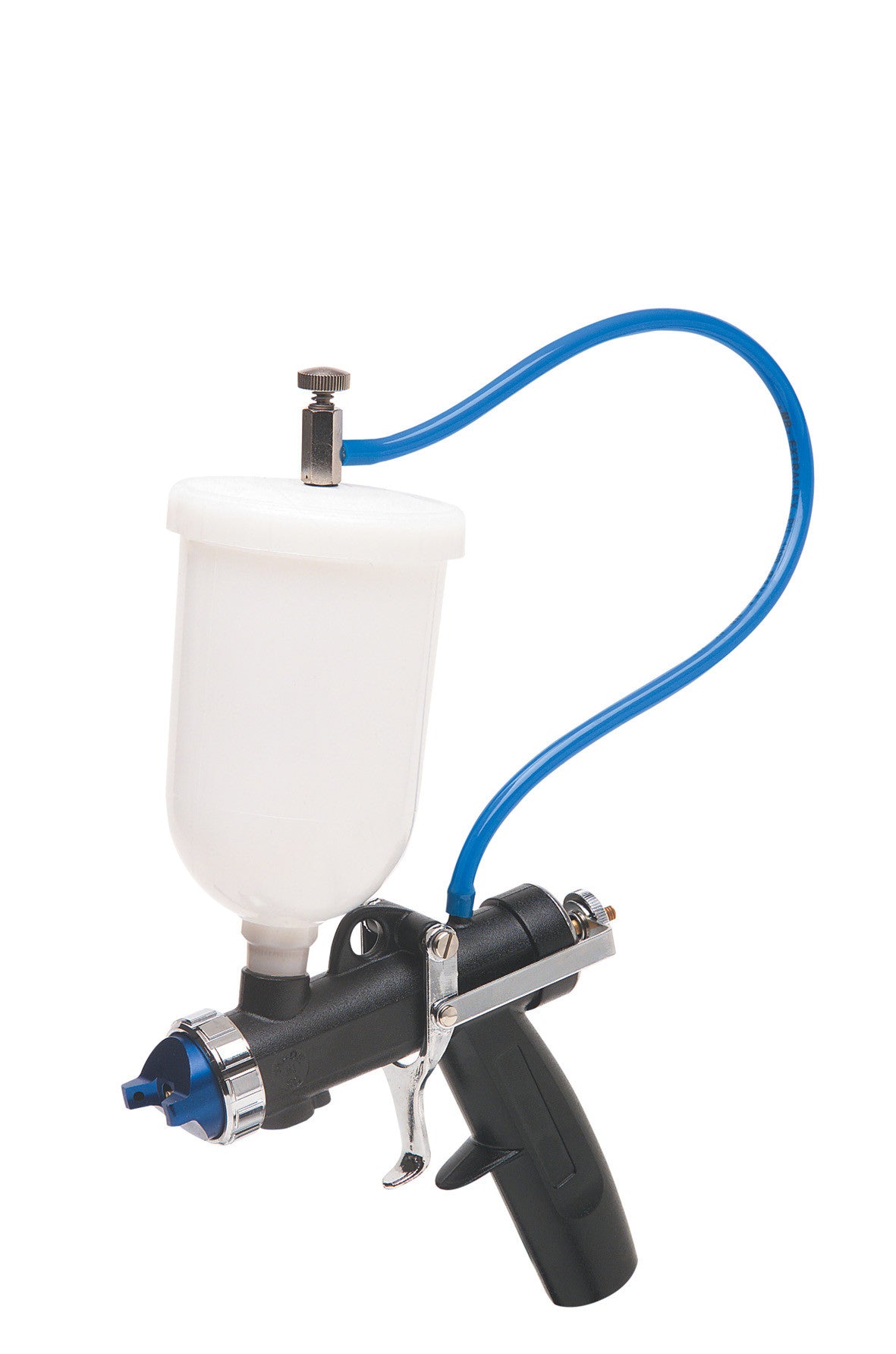 aerografo mini rigo serbatoio superiore 2 ugelli