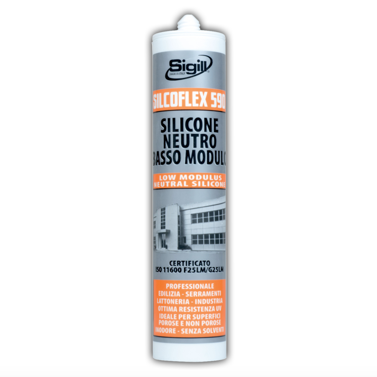 silicone metal grigio neutro