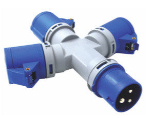adattatore multipresa industriale multiplo
