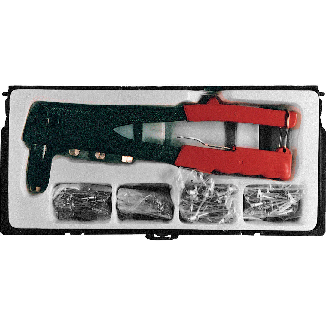 set rivettatrice kit 60 rivetti